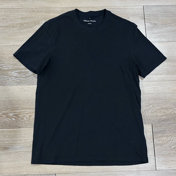 Everlane Uniform Men’s Organic Cotton Tee Black M - Picture 2 of 7